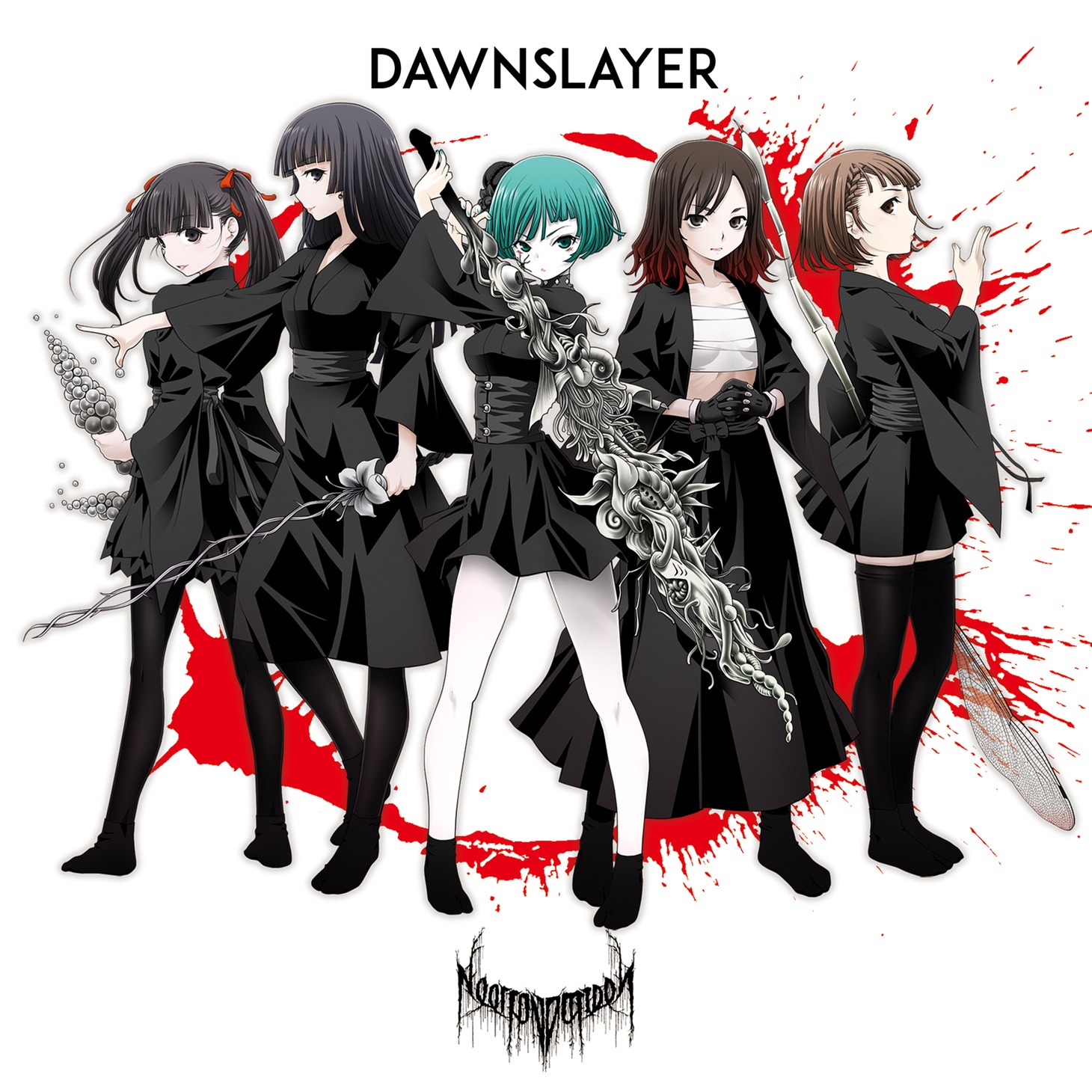 NECRONOMIDOL「DAWNSLAYER（DAWN ver.）」ジャケット