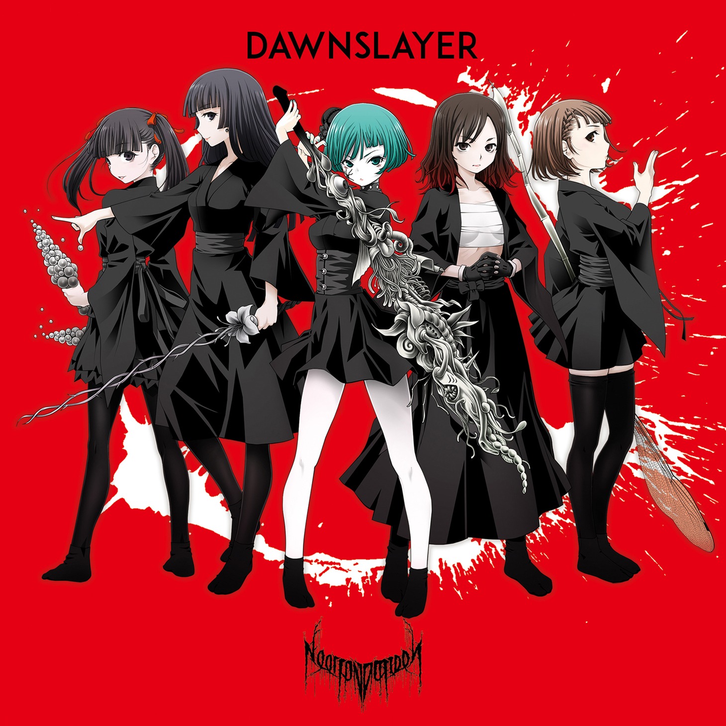 NECRONOMIDOL「DAWNSLAYER（SLAYER ver.）」ジャケット