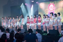 アップアップガールズ（仮）、アップアップガールズ（2）、アップアップガールズ（プロレス）。（写真提供：YU-Mエンターテインメント）