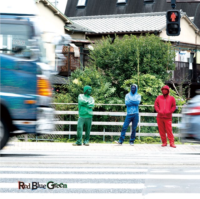 BAZRA「Red Blue Green（20th anniversary album）」ジャケット