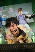 ユースケ（手前）