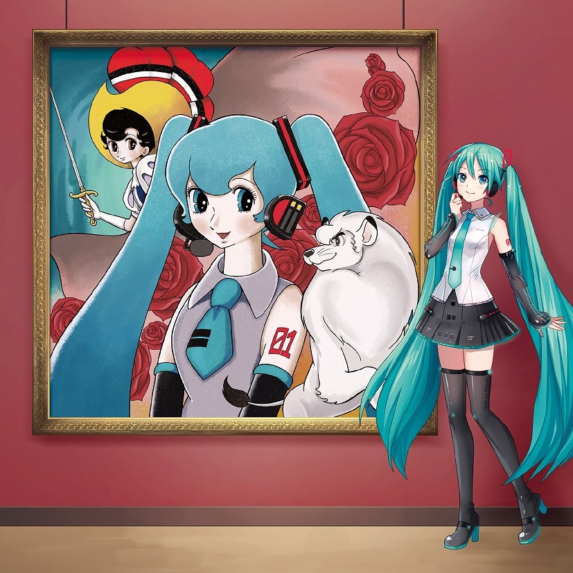 佐藤允彦 meets 初音ミクと歌う仲間たち（w/ 重音テト）「初音ミク Sings “手塚治虫と冨田勲の音楽を生演奏で”」通常盤ジャケット