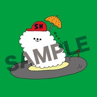 シャッフルさんステッカーデザイン