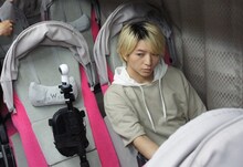 DISH//のVRコンテンツの撮影風景。