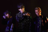 w-inds.。中央が橘慶太。