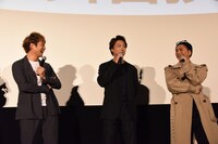 左から黒木啓司、TAKAHIRO、登坂広臣。