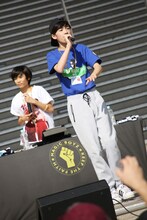 手前からリュウト、ジョー。（撮影：小坂茂雄）