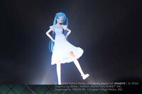 「ツギハギスタッカート」を踊る初音ミク。