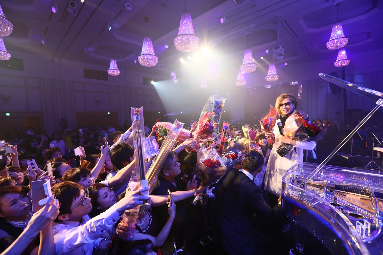 「EVENING WITH YOSHIKI 2017」の様子。