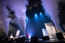 林原めぐみ「林原めぐみ 1st LIVE -あなたに会いに来て-」の様子。