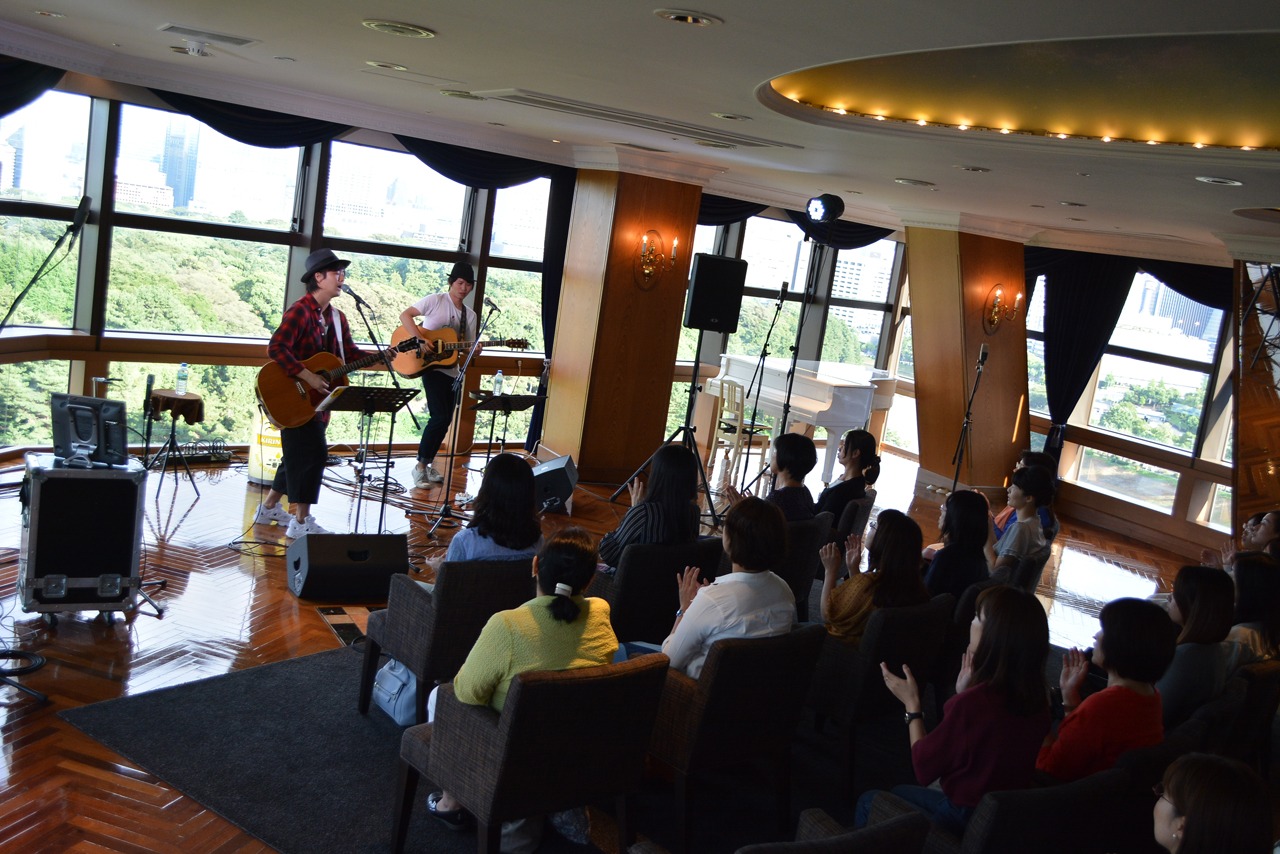 三浦祐太朗が出演した「KIRIN BEER "Good Luck" LIVE」の様子。（写真提供：TOKYO FM）