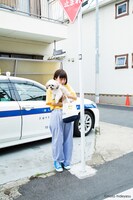 吉澤嘉代子とモコゾウ。