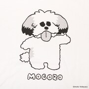 モコゾウ プリントTシャツのイラスト部分。