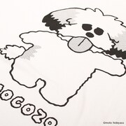 モコゾウ プリントTシャツのイラスト部分。