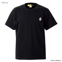 モコゾウ 刺繍Tシャツ（ブラック）