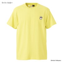 モコゾウ 刺繍Tシャツ（ライトイエロー）