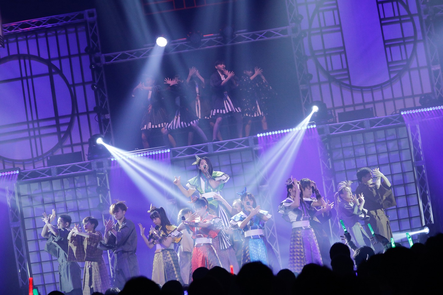 チームしゃちほこ「しゃちサマ2017～どどん～」東京・TOKYO DOME CITY HALL公演の様子。（Photo by HIROKAZU）