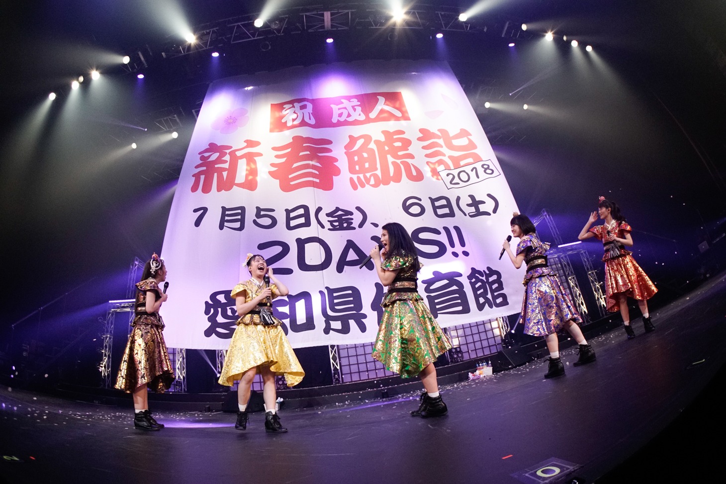 チームしゃちほこ「鯱詣2018」の開催が発表されたときの様子。（Photo by HIROKAZU）