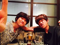 左から柴田隆浩（忘れらんねえよ）、ヤマサキセイヤ（キュウソネコカミ）。