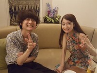 左から柴田隆浩（忘れらんねえよ）、タカハシマイ（Czecho No Republic）。