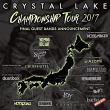 Crystal Lake「CHAMPIONSHIP TOUR 2017」告知画像