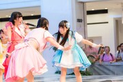 Luce Twinkle Wink☆「Fight on!」リリース記念イベント 東京・池袋サンシャインシティ噴水広場公演の様子。（撮影：マツモトタカユキ）