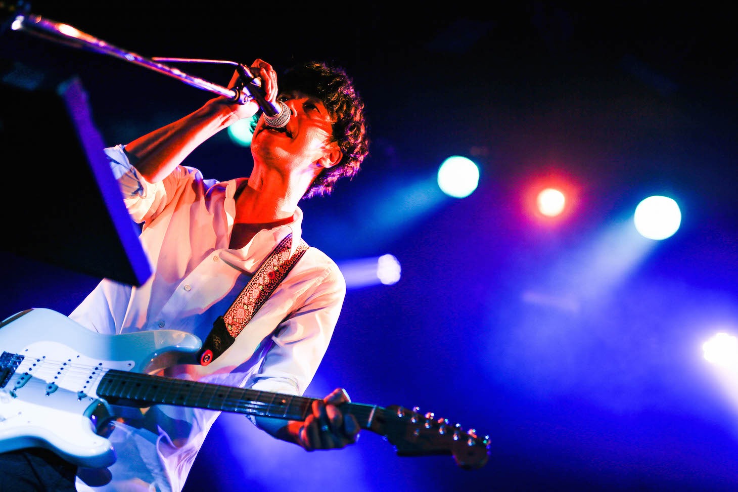 田中和将（Vo, G）（撮影：日吉"JP"純平）