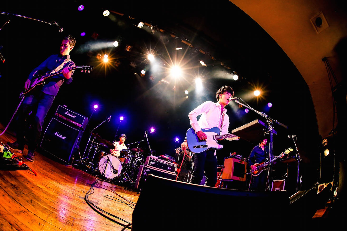 GRAPEVINE「『ROADSIDE PROPHET』リリースパーティ」の様子。（撮影：日吉"JP"純平）