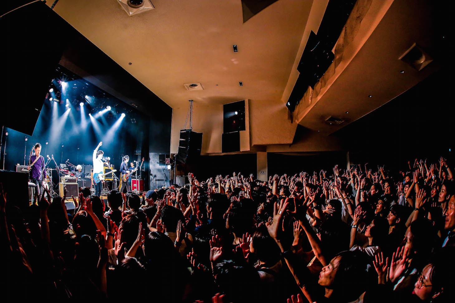 GRAPEVINE「『ROADSIDE PROPHET』リリースパーティ」の様子。（撮影：日吉"JP"純平）