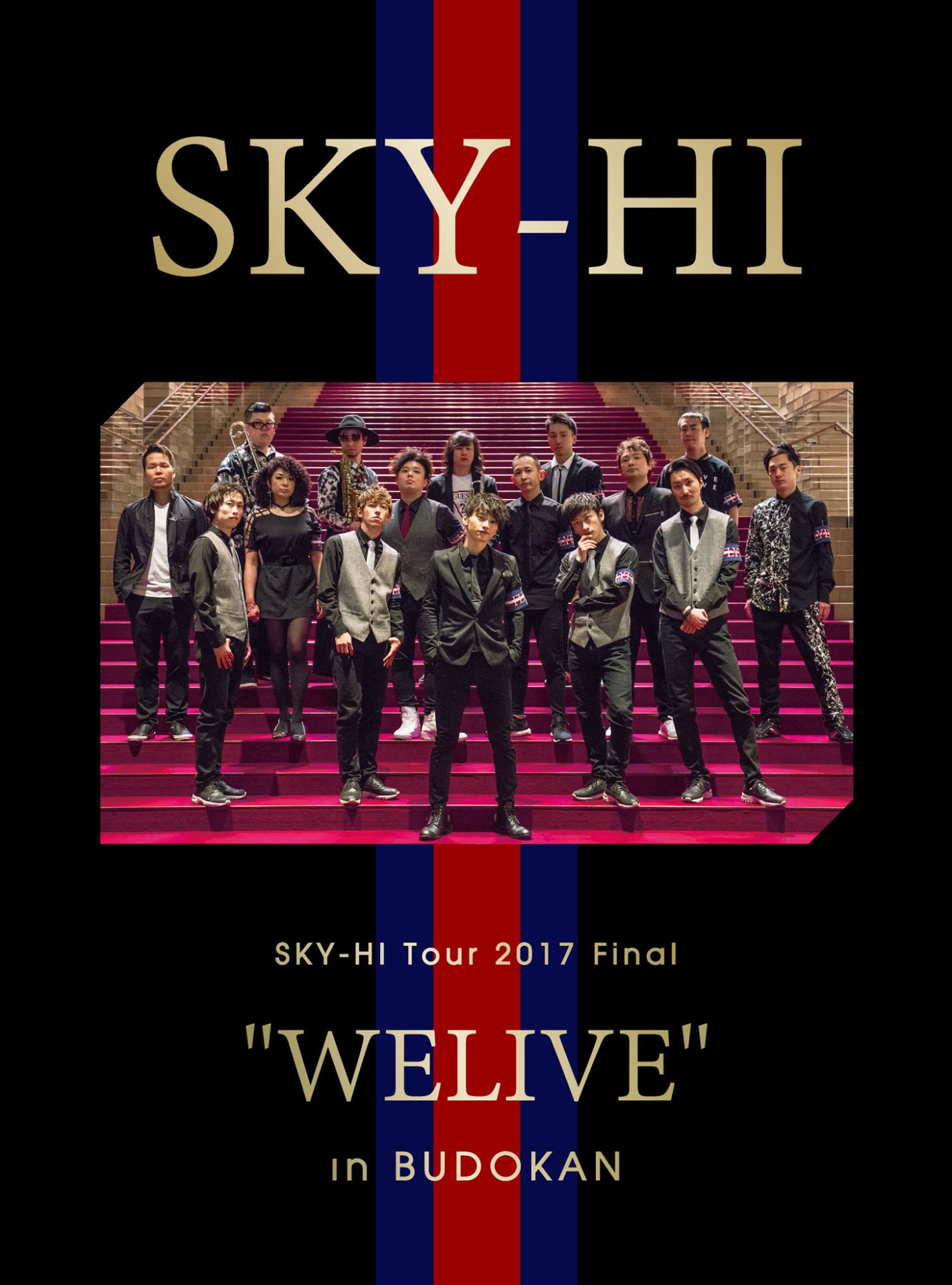 SKY-HI「SKY-HI Tour 2017 Final "WELIVE" in BUDOKAN」mumo限定盤ジャケット