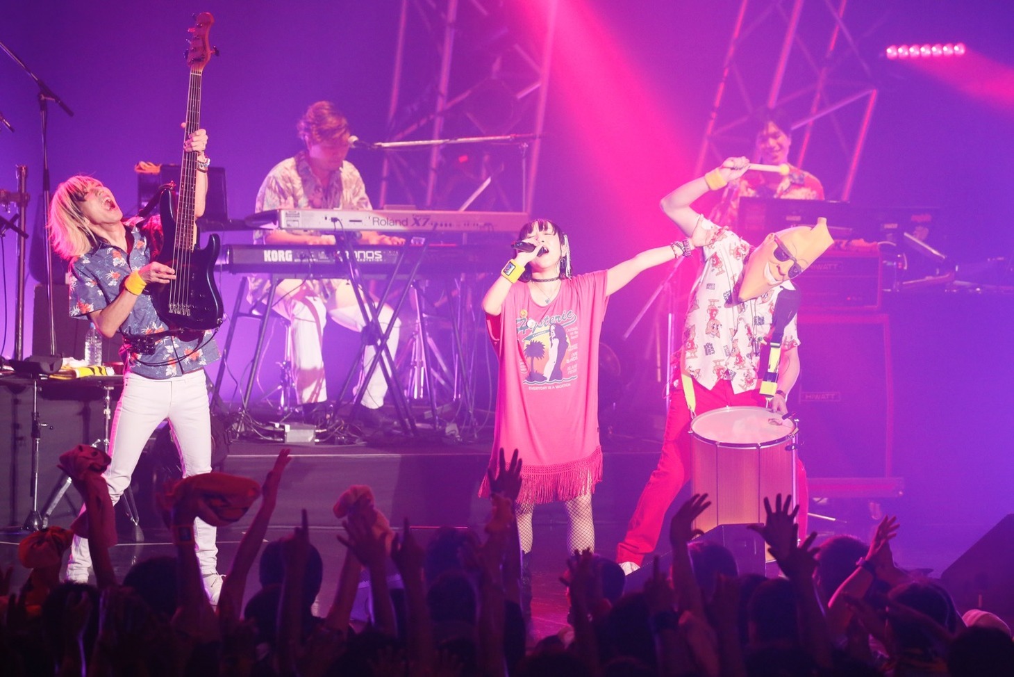 「angela 全力☆Live！ 2017」東京・新木場STUDIO COAST公演の様子。