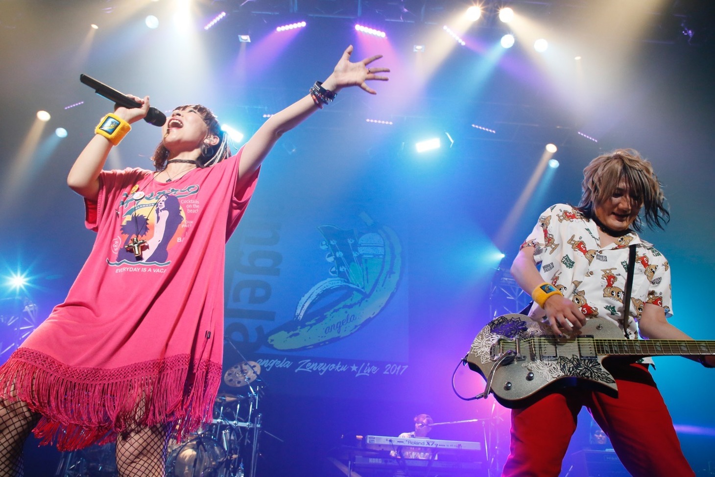「angela 全力☆Live！ 2017」東京・新木場STUDIO COAST公演の様子。