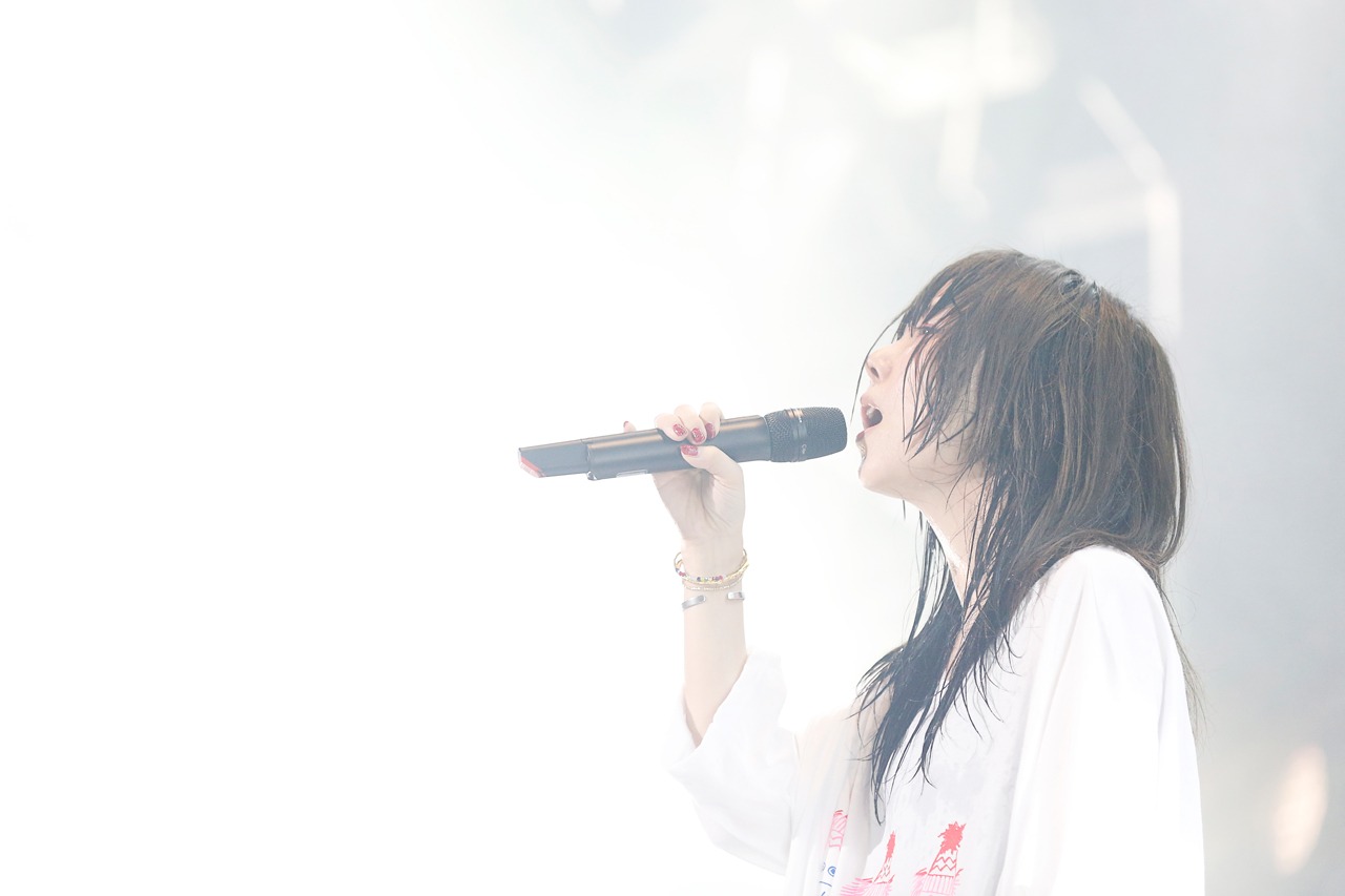 aiko「aiko Live Tour『Love Like Rock vol.8』」ツアーファイナルの様子。（撮影：岡田貴之）