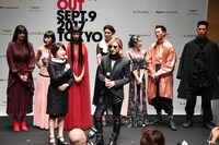 「VOGUE FASHION’S NIGHT OUT 2017」オープニングセレモニーの様子。