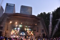 たこやきレインボー「オオサカアイドルフェスティバル2017 in TOKYO」の様子。