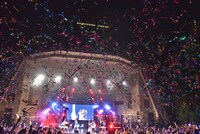 たこやきレインボー「オオサカアイドルフェスティバル2017 in TOKYO」の様子。