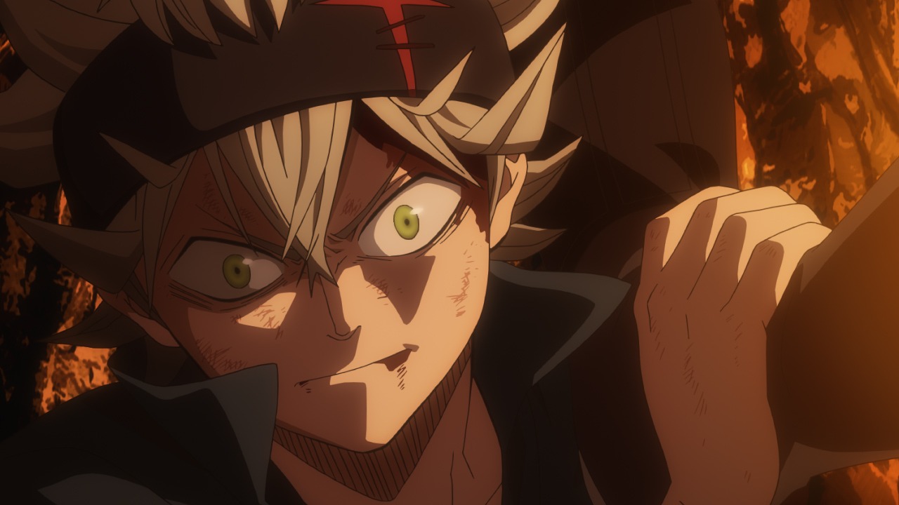 アニメ「ブラッククローバー」のワンシーン。(c)田畠裕基／集英社・テレビ東京・ブラッククローバー製作委員会