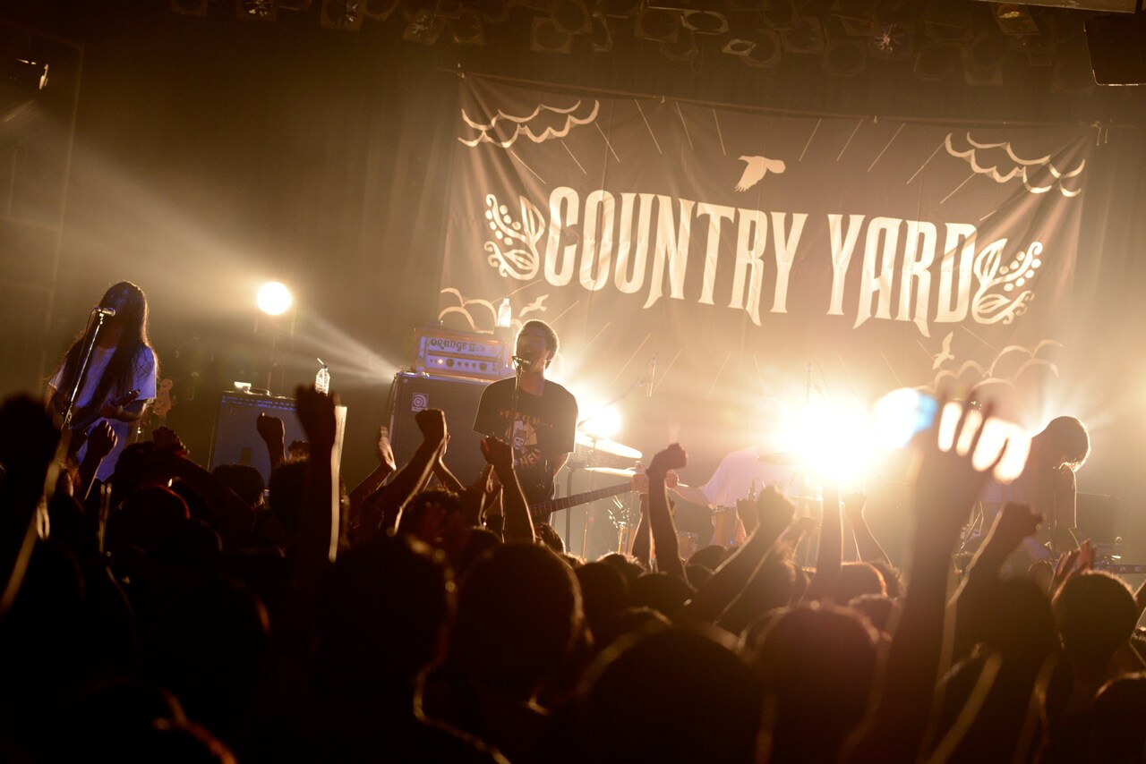 COUNTRY YARD“ライブが強すぎるバンド”と熱演繰り広げた自主企画イベント