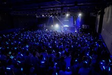 咲良菜緒（チームしゃちほこ）生誕ソロイベント「祝」愛知・DIAMOND HALL公演の様子。（Photo by HIROKAZU）