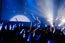 咲良菜緒（チームしゃちほこ）生誕ソロイベント「祝」愛知・DIAMOND HALL公演の様子。（Photo by HIROKAZU）