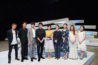 「dTV×FOD MUSIC PROGRAM『LOVE or NOT♪』」第1回出演者たち。