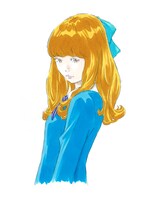 クララのキャラクターデザイン。