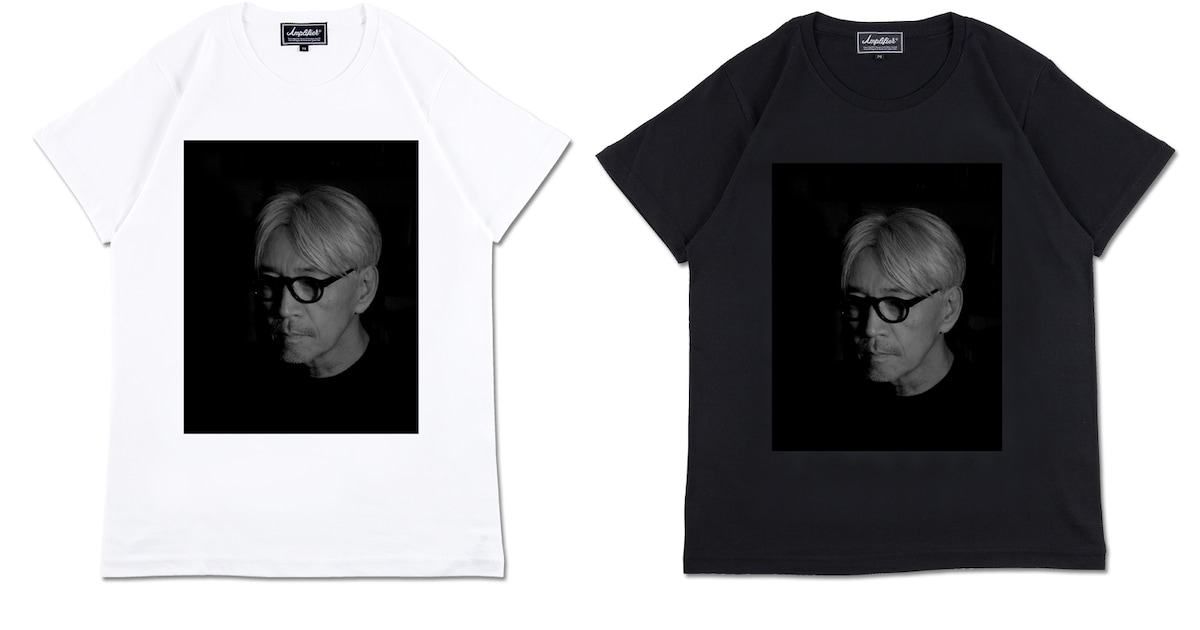 坂本龍一の3つの時代を写したTシャツ発売 - 音楽ナタリー