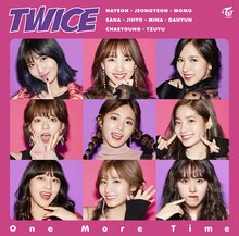 TWICE「One More Time」通常盤ジャケット