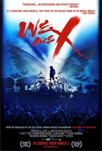 「WE ARE X」ポスター