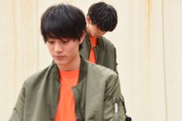 手前から謙信、永玖。