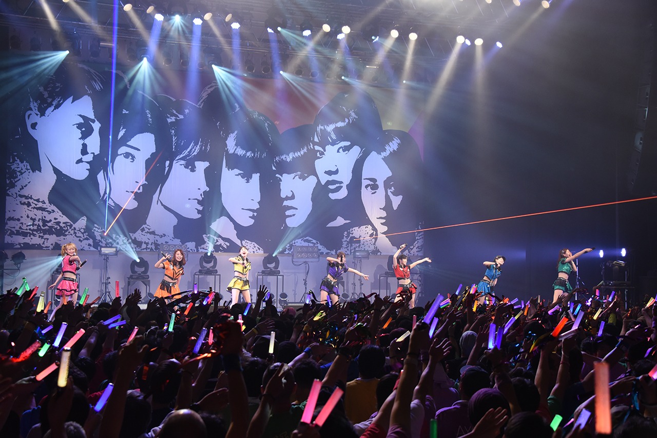 「アップアップガールズ（仮）これが私達の生きる道～ Way of Our Life ～」の様子。