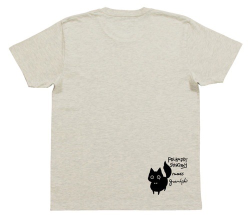 ポルカドットスティングレイ×グラニフ“ビビチョップ”Tシャツ裏面