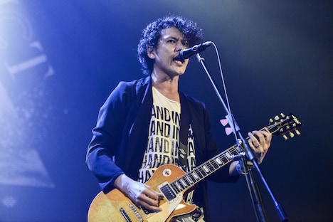 菅原卓郎（Vo, G / 9mm Parabellum Bullet）（撮影：橋本塁［SOUND SHOOTER]）