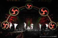 「イナズマロック フェス 2017」EXILE THE SECONDのステージの様子。